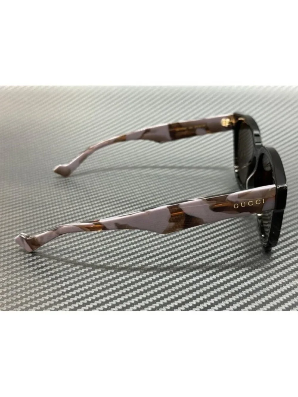 New Gucci Men Black Sunglasses 57-18-145